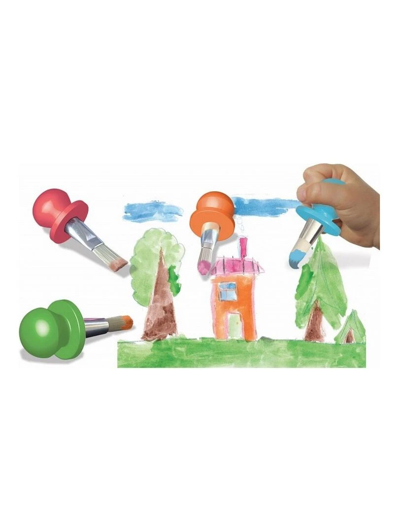 Mes premiers pinceaux   4 pcs   N/A