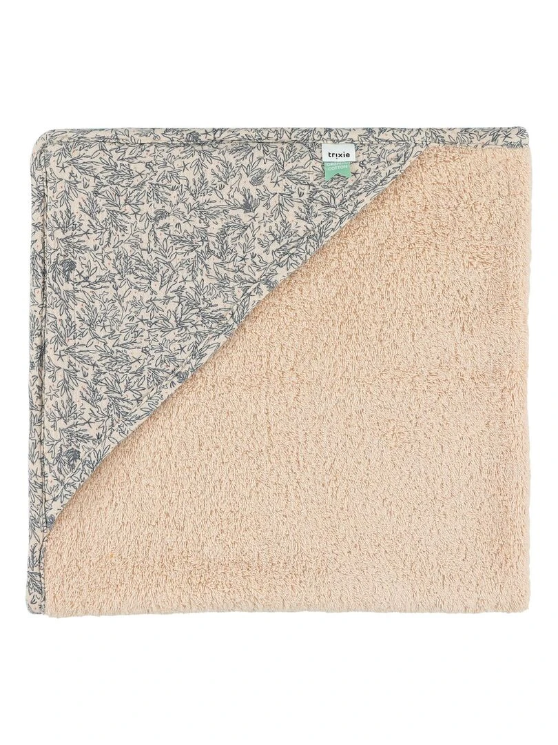 Cape de bain LOVELY LEAVES gris Gris