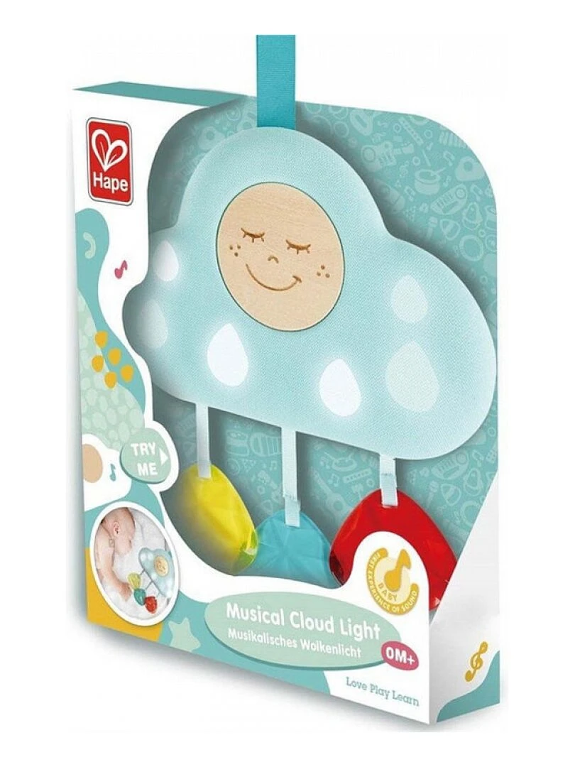 Veilleuse musicale en forme de nuage N/A