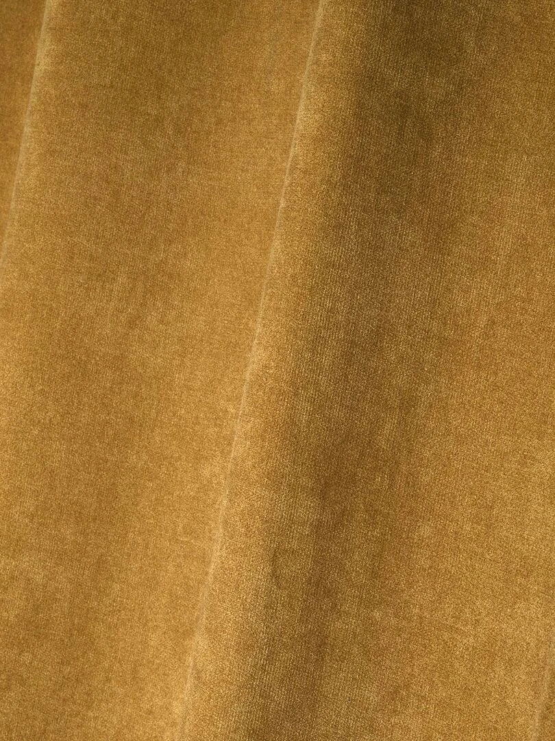 Rideau uni et cossu Marron