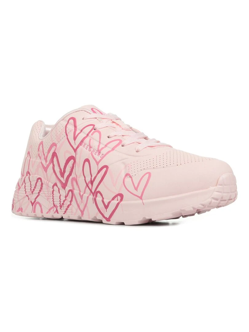 Baskets Skechers Uno Lite Spread The Love Rose