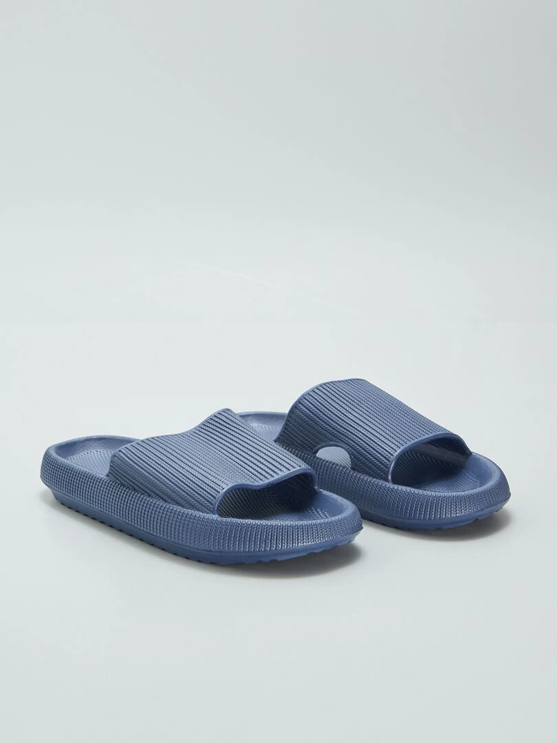 Sandales en plastique moulé Bleu marine