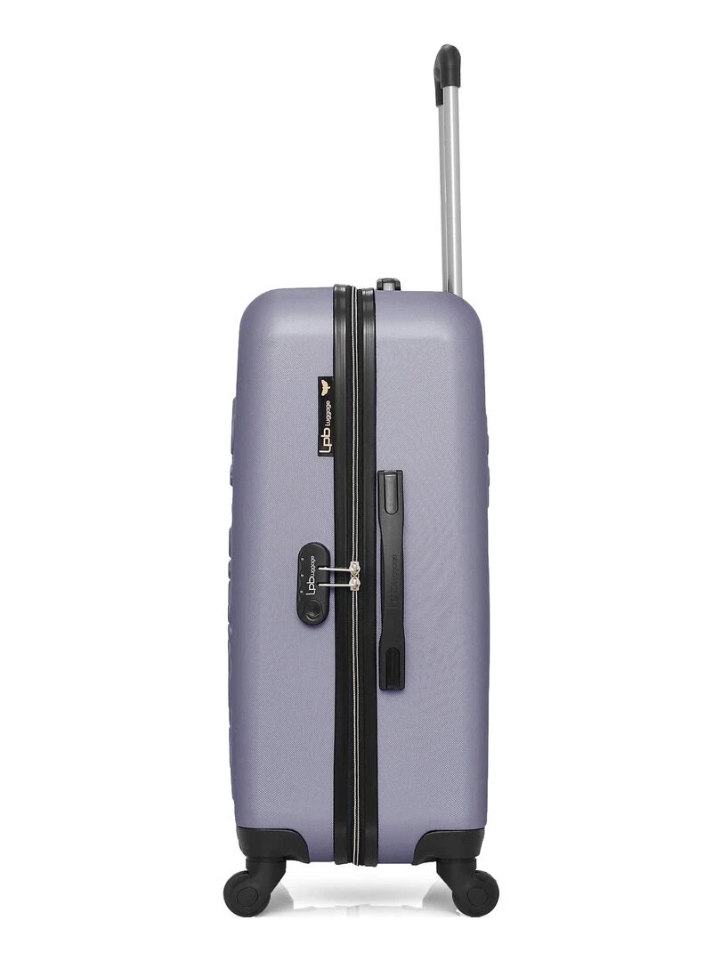 LPB LUGGAGE   VALISE WEEKEND ABS ELEONOR 4 ROUES 65 CM   Violet