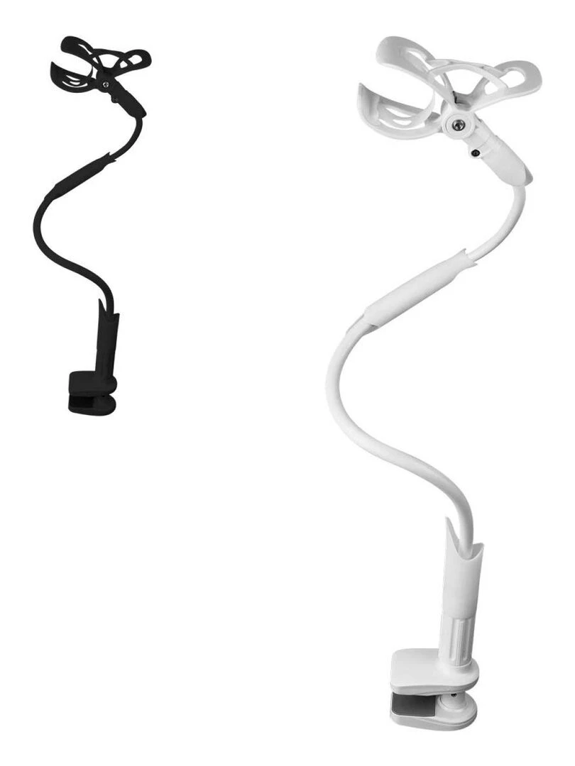 Lot de 2 supports universels pour camera bébé babyphone moniteur Flex Monsieur Bébé Blanc