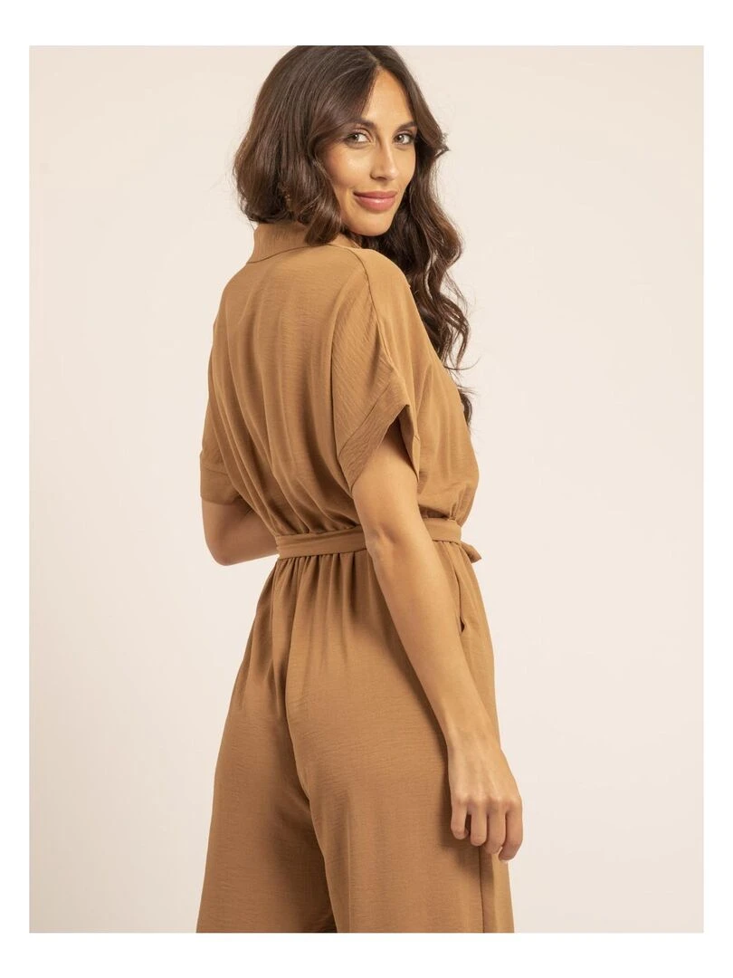 Combi pantalon EPINALIA   Marron caramel