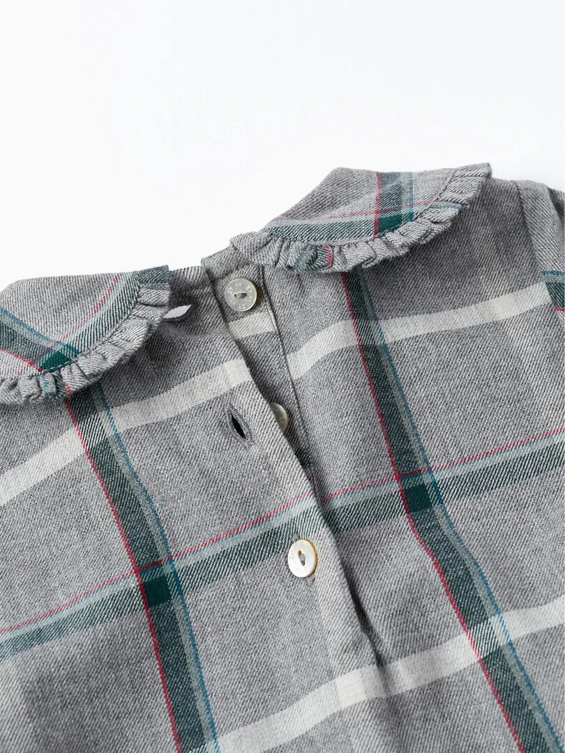 Blouse manches longues great world 'Zippy'   Gris clair