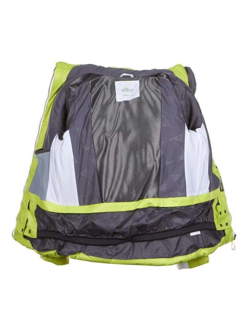 Doudoune de ski femme ACILORG   PEAK MOUNTAIN   Blanc Vert