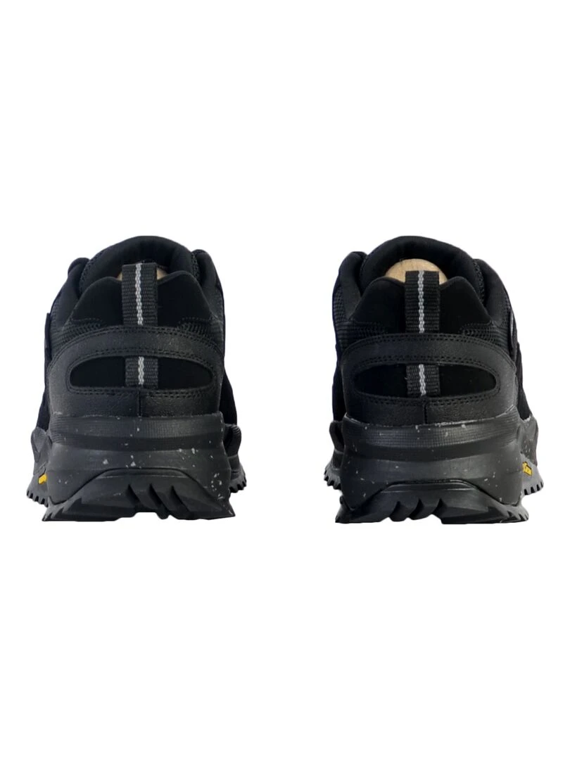 Basket Cuir Skechers Road Sector   Noir