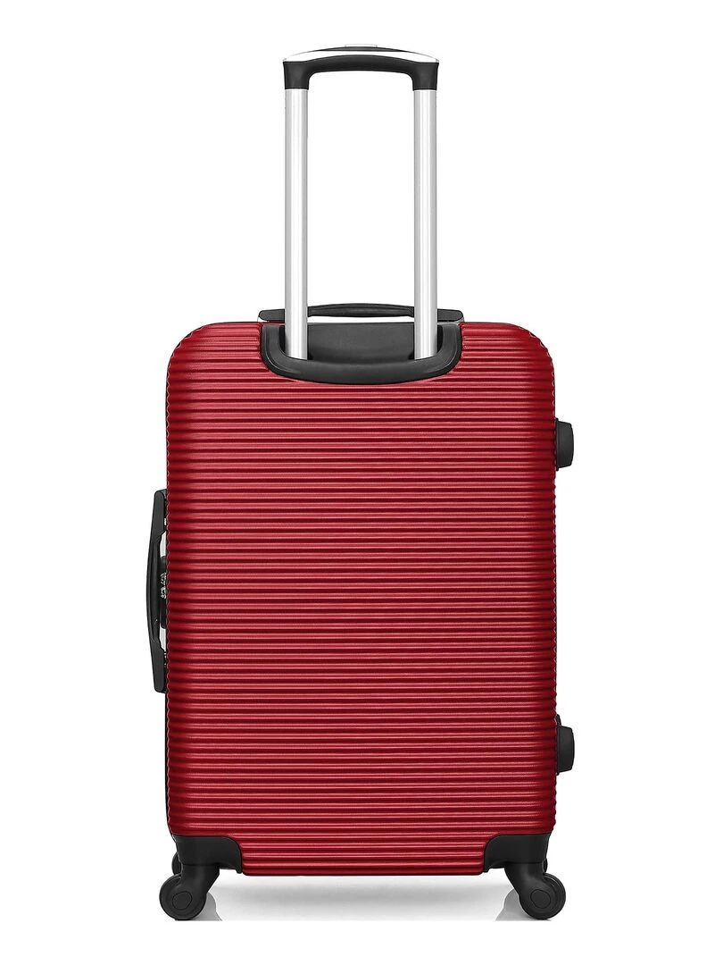 LPB LUGGAGE   VALISE WEEKEND ABS MUNICH 4 ROUES 65 CM   Rouge