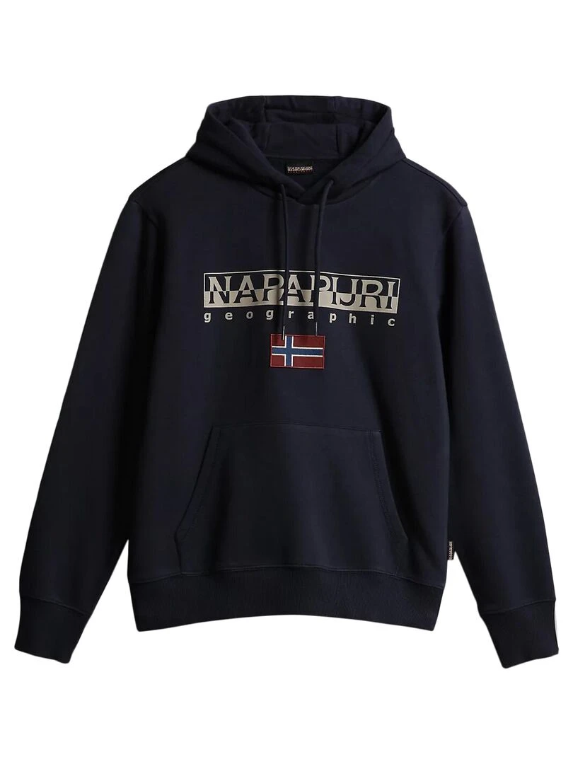Sweat à Capuche Napapijri Ayas H 1 Bleu