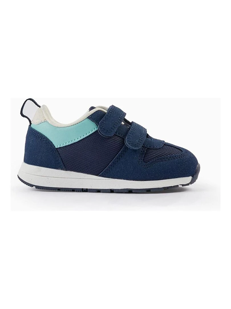Baskets pour Bébé Garçon ATLANTIC COMPANY Bleu foncé