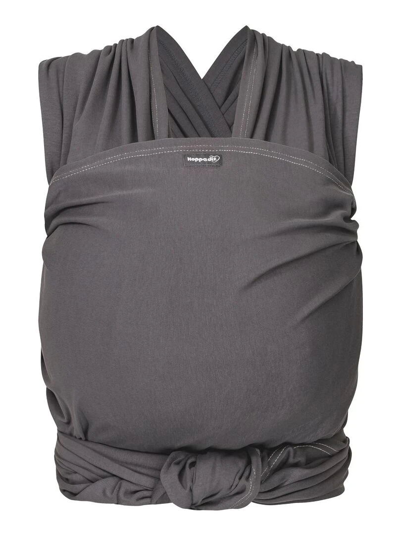 Hoppediz Écharpe de portage extensible gris anthracite