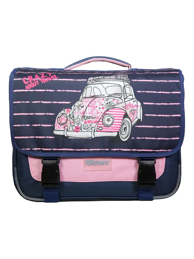 BAGTROTTER Cartable 38 cm Offshore Bleu Voiture Bleu