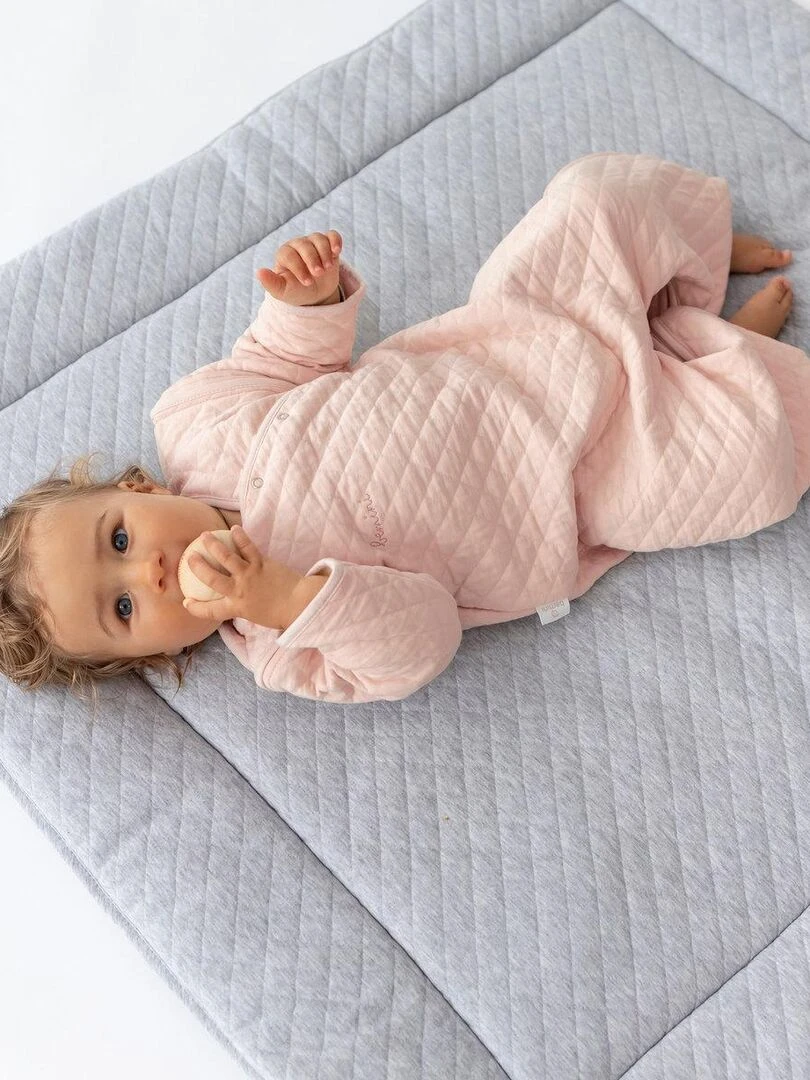 Bemini Gigoteuse  jambes séparables Pady quilted jersey   Beige foncé