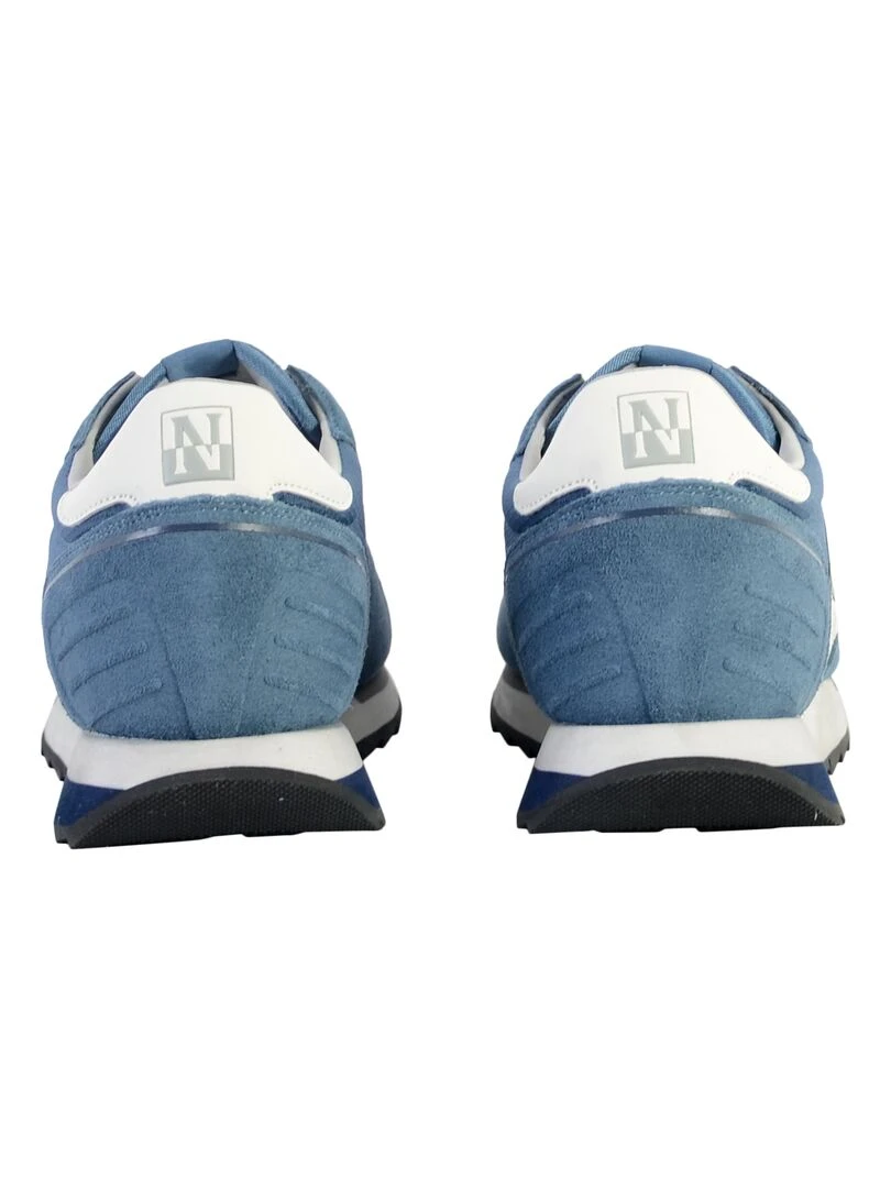 Basket Basse Cuir Napapijri Virtus   Bleu