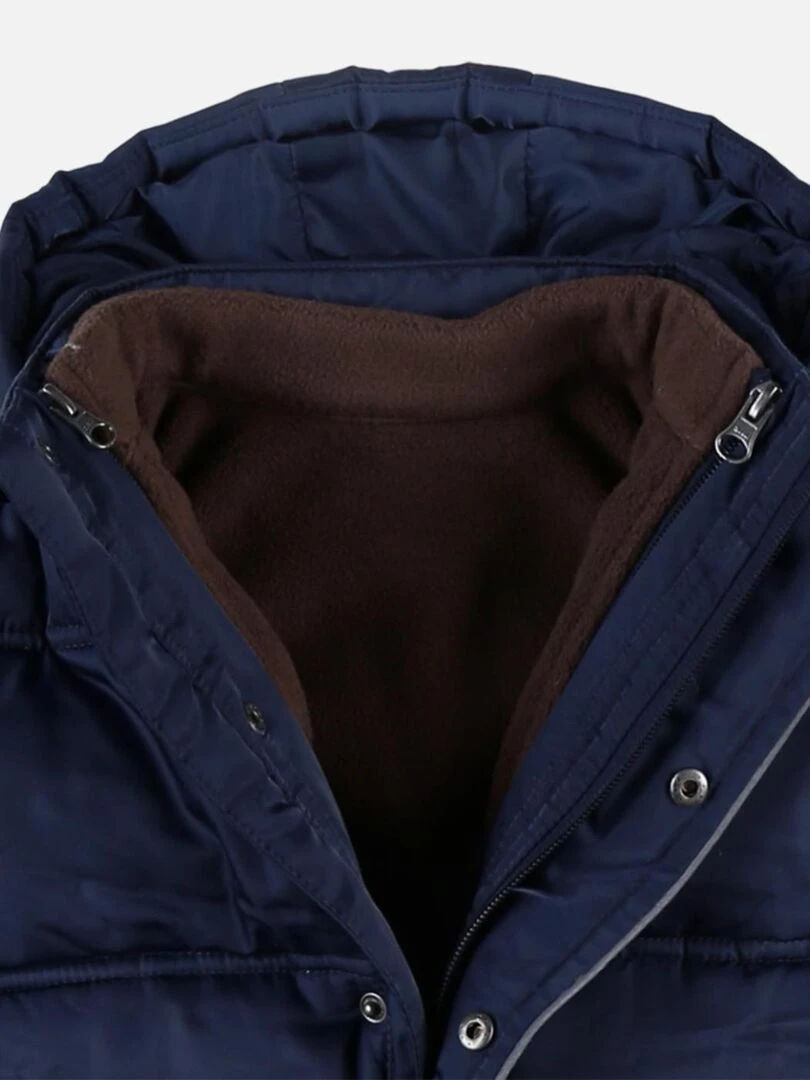 Doudoune 3 en 1  marine/caramel   Noukie's   Bleu