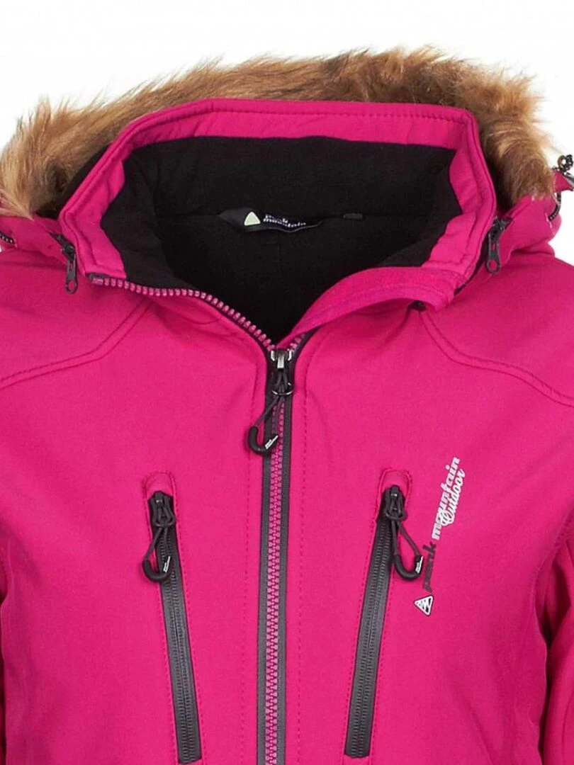 Blouson de ski femme ANADA   Rose fushia