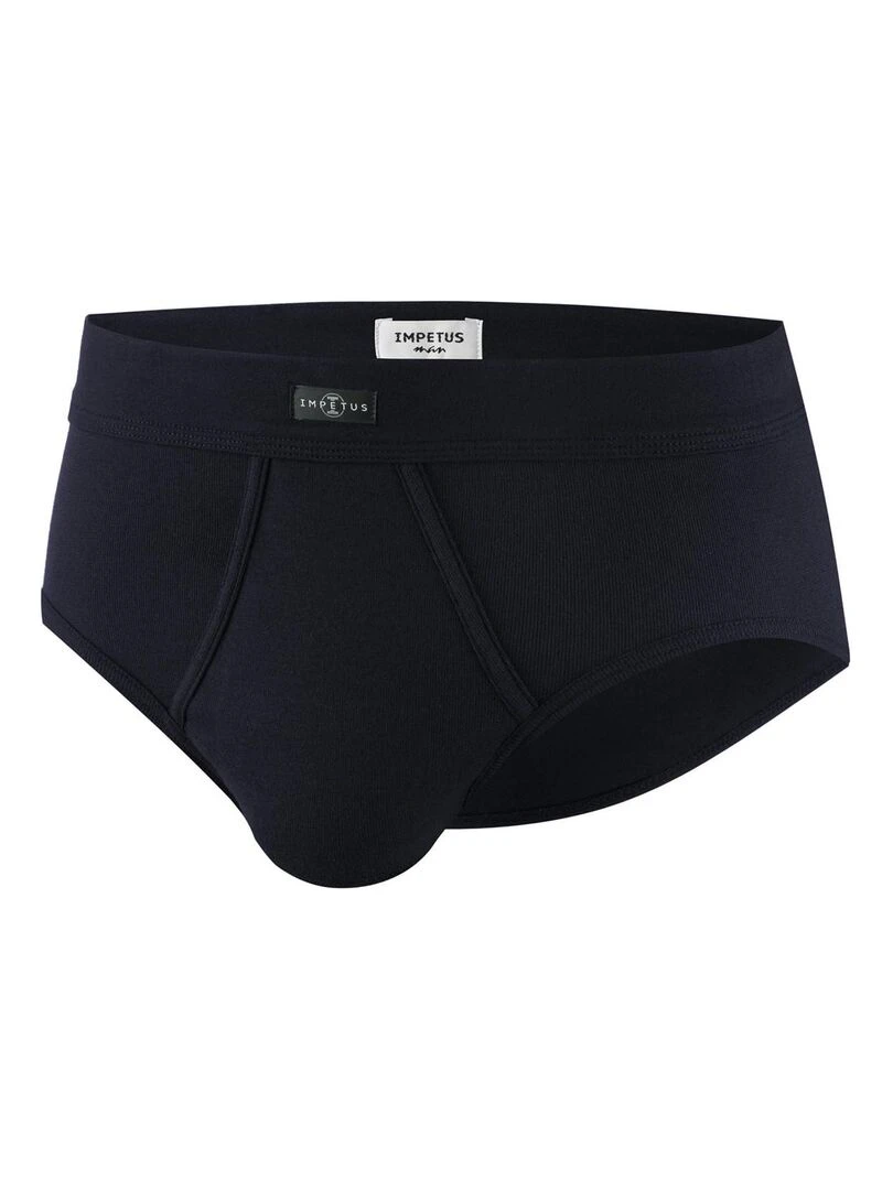 Slip pur coton Essentials   Bleu