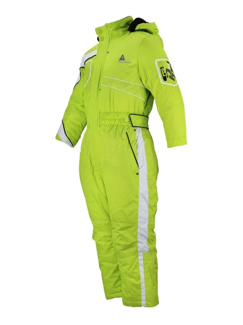 Combinaison de ski garçon ECOMBO PEAK MOUNTAIN Vert anis