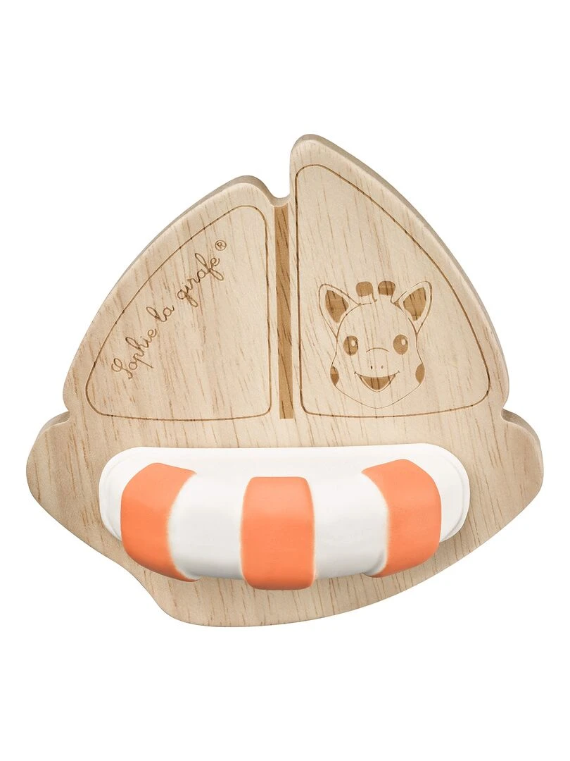Jouet de dentition bateau Rubber & Wood N/A