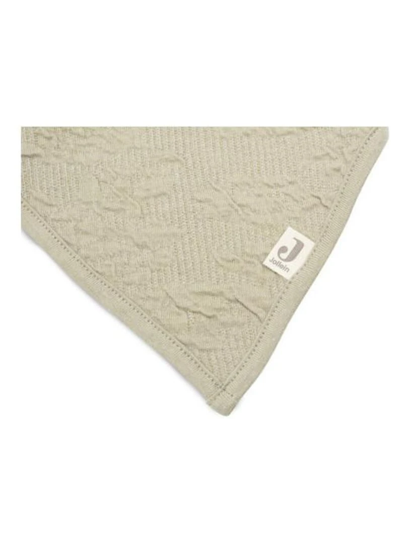 Bavoir Bandana Soft Waves Vert Olive (2pcs)   Jollein   Vert
