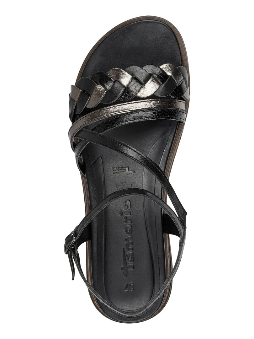 Sandales Cuir Tamaris 28250 20   Noir