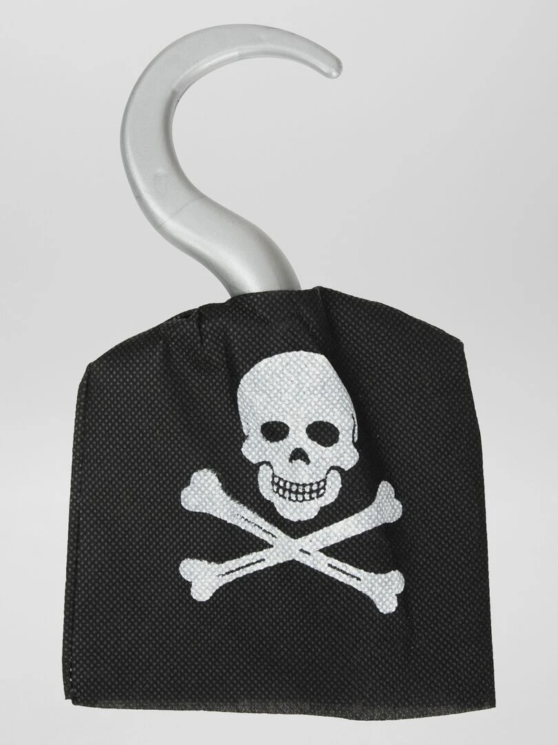 Crochet de pirate noir