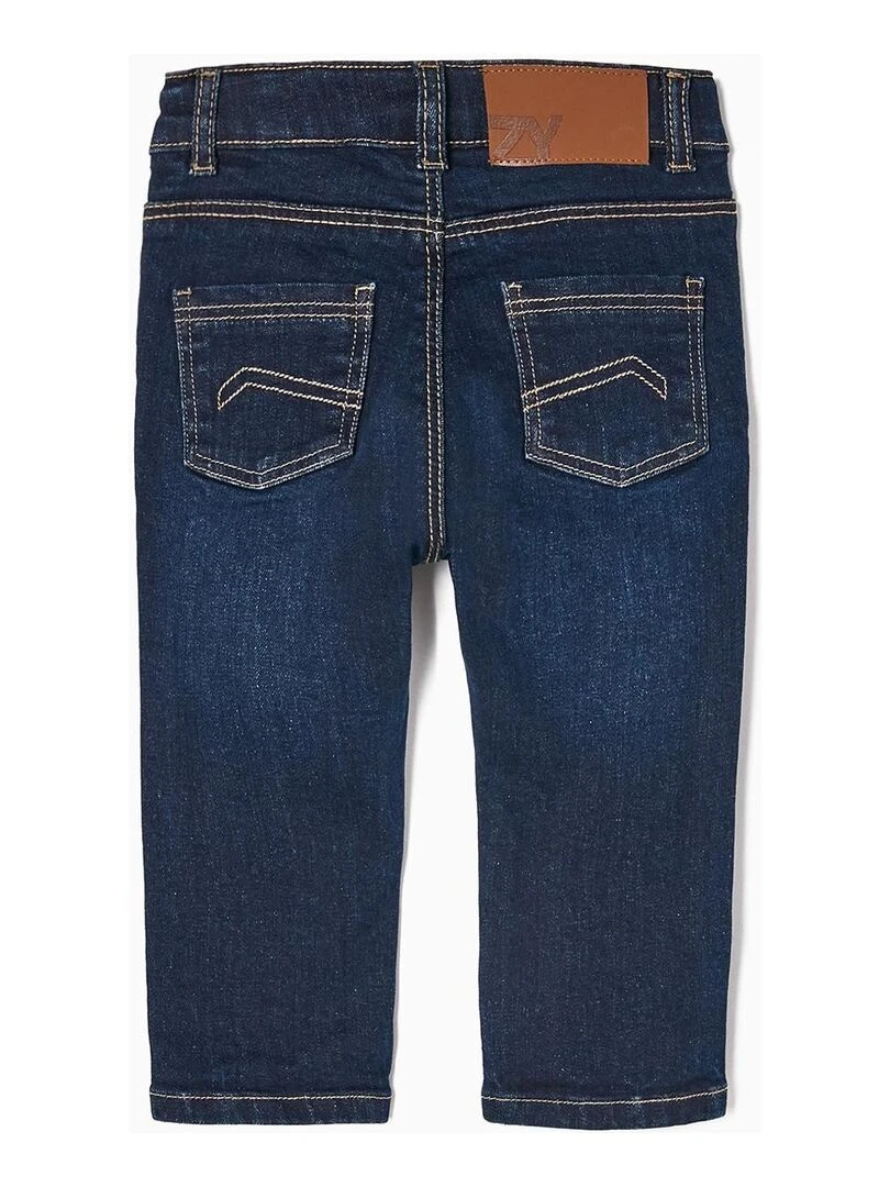 Pantalon en jean pour bébé garçon  JAIPUR   Bleu foncé