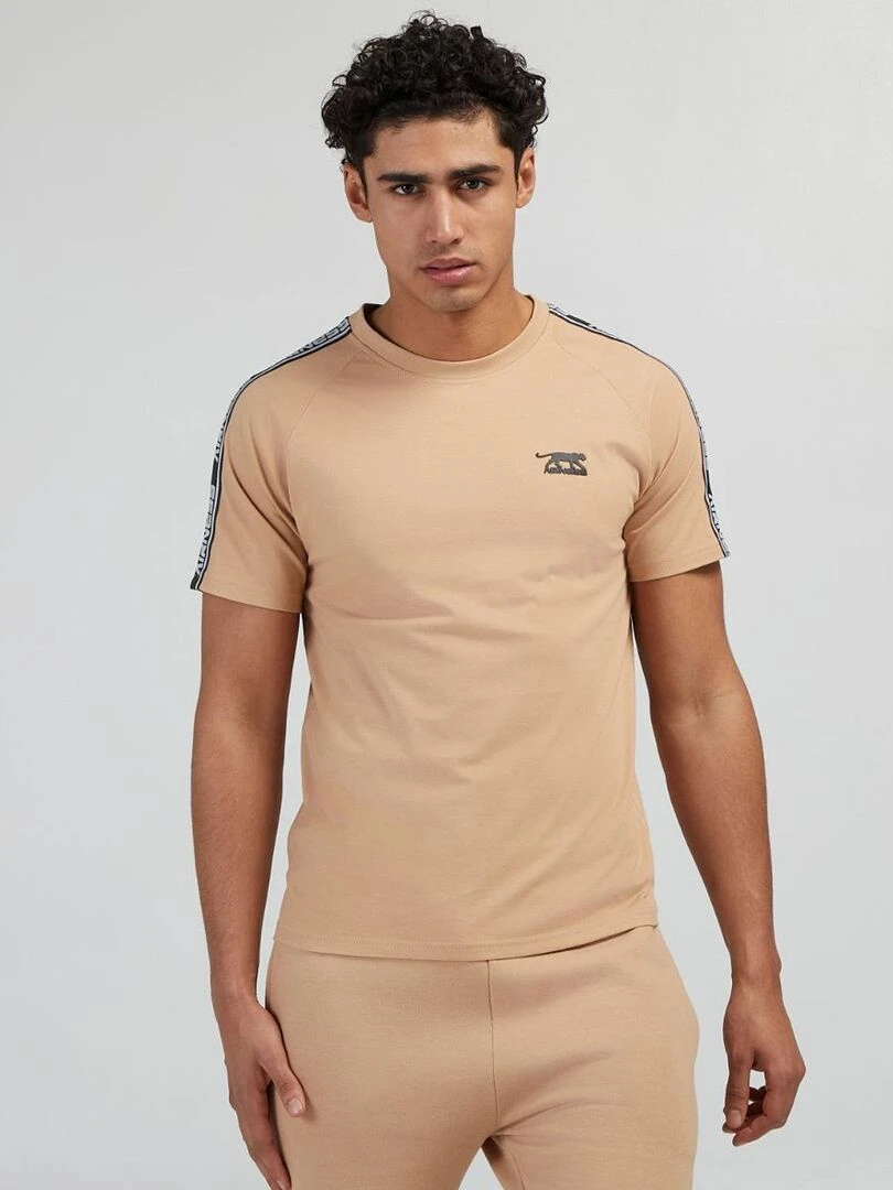 TEE SHIRT NERVE Airness Beige