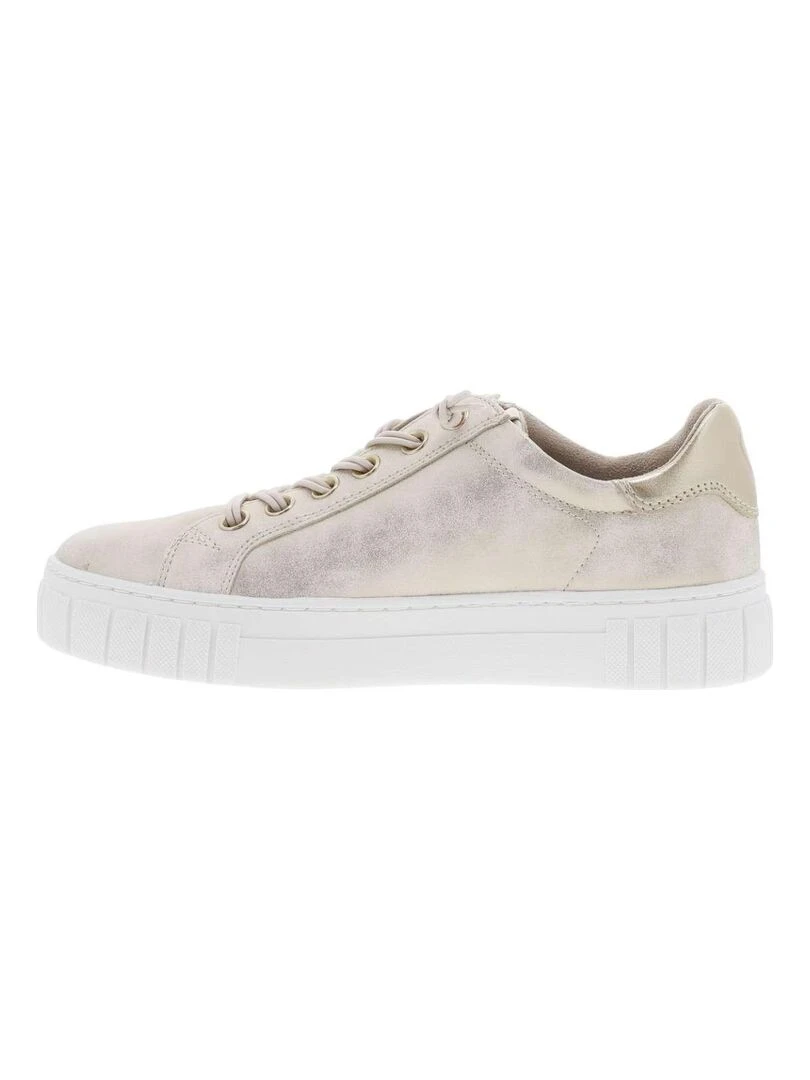 MARCO TOZZI   Baskets basses plateforme   Gris