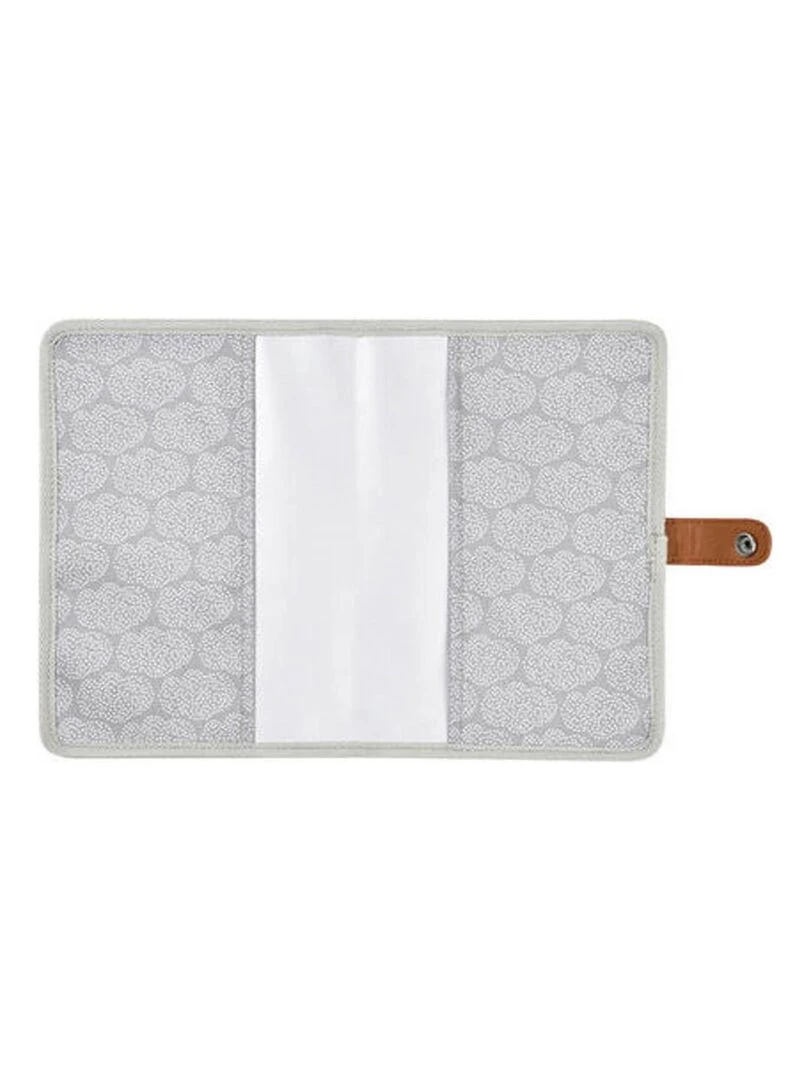 Protège carnet de santé tiny dots Gris