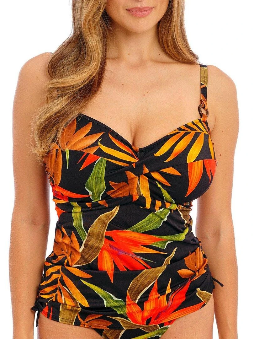 Haut de maillot tankini à armatures Pichola Noir