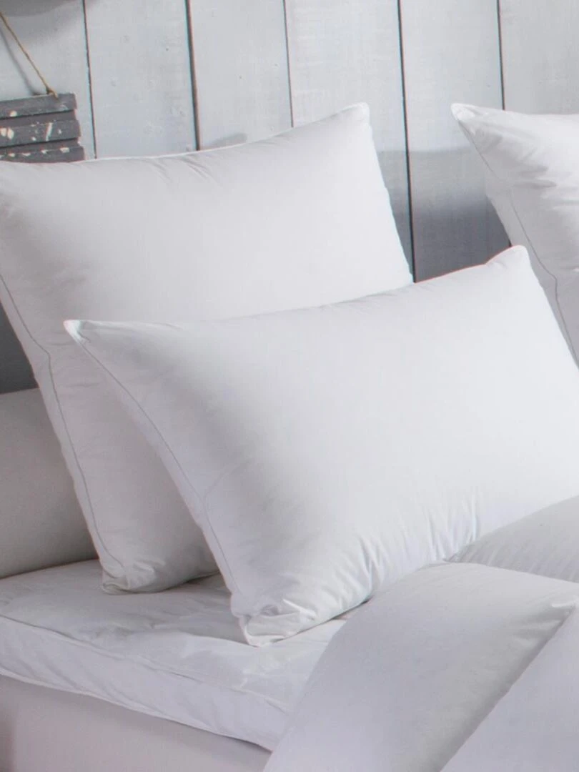 DODO Oreiller 70% Duvet d'Oie MOELLEUX Blanc