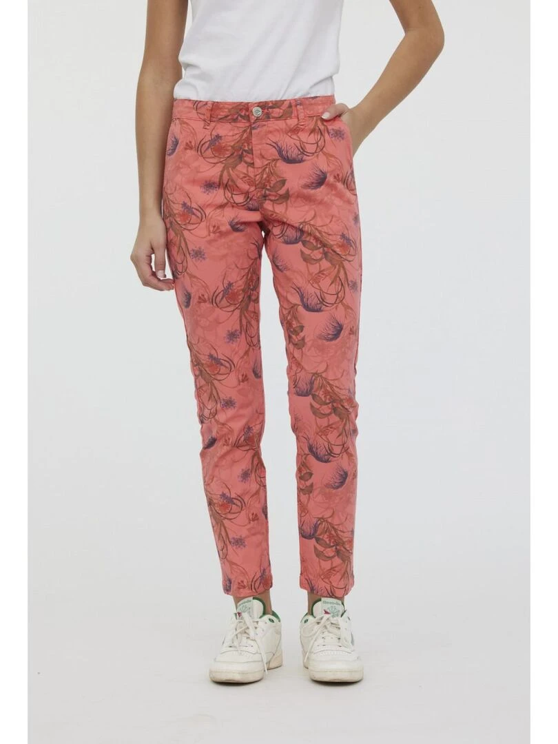 Lee Cooper Pantalon coton chino JEMILA Orange