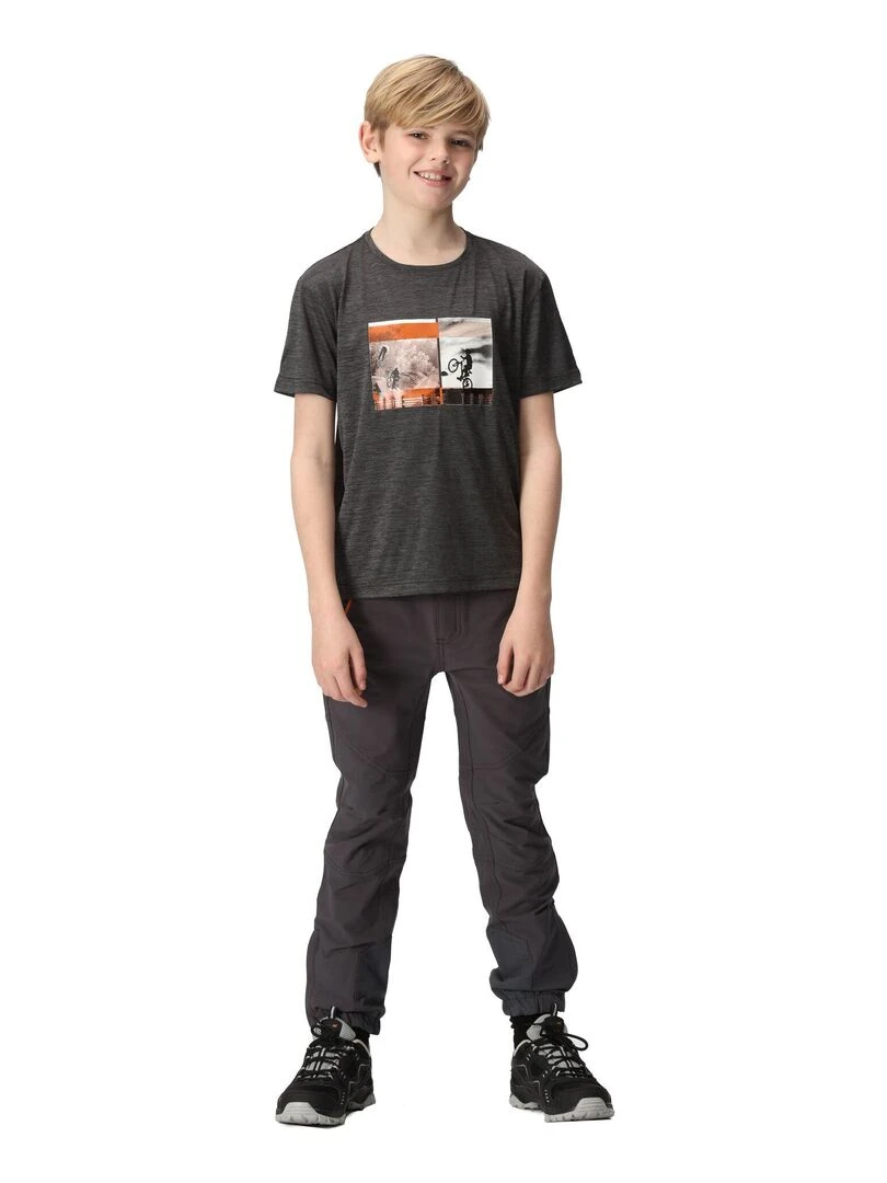 Regatta   T shirt FINDLEY   Gris foncé