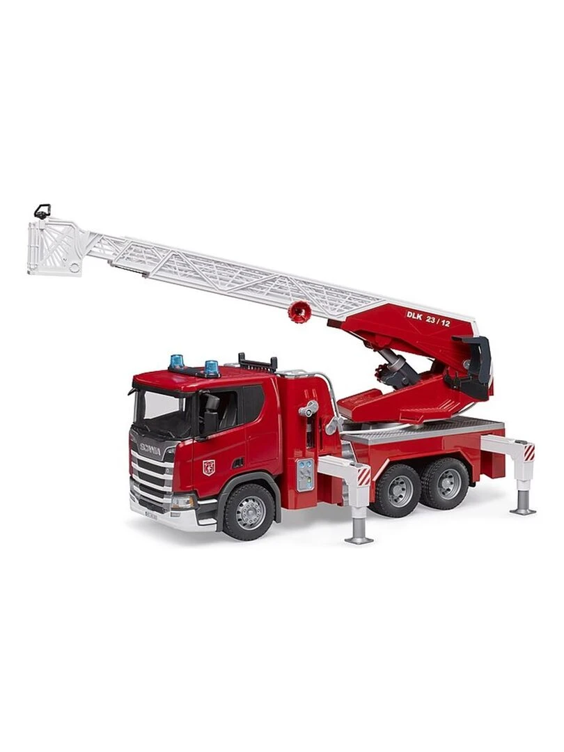 Scania Super 560R Pompiers avec échelle pivotante pompe à eau et module Light & Sound N/A