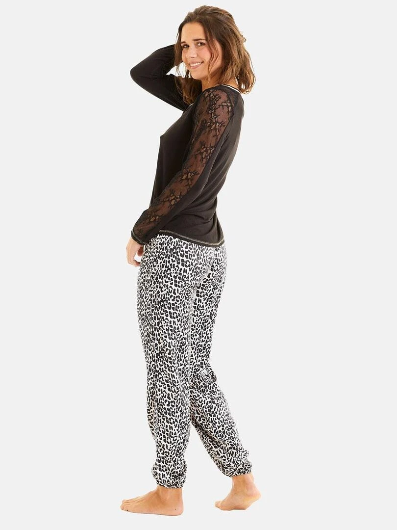 Pantalon de pyjama ANNAPURNA   Pomm'Poire   Noir
