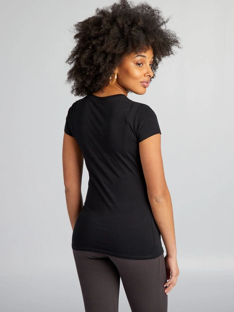 Tee shirt de maternité   noir