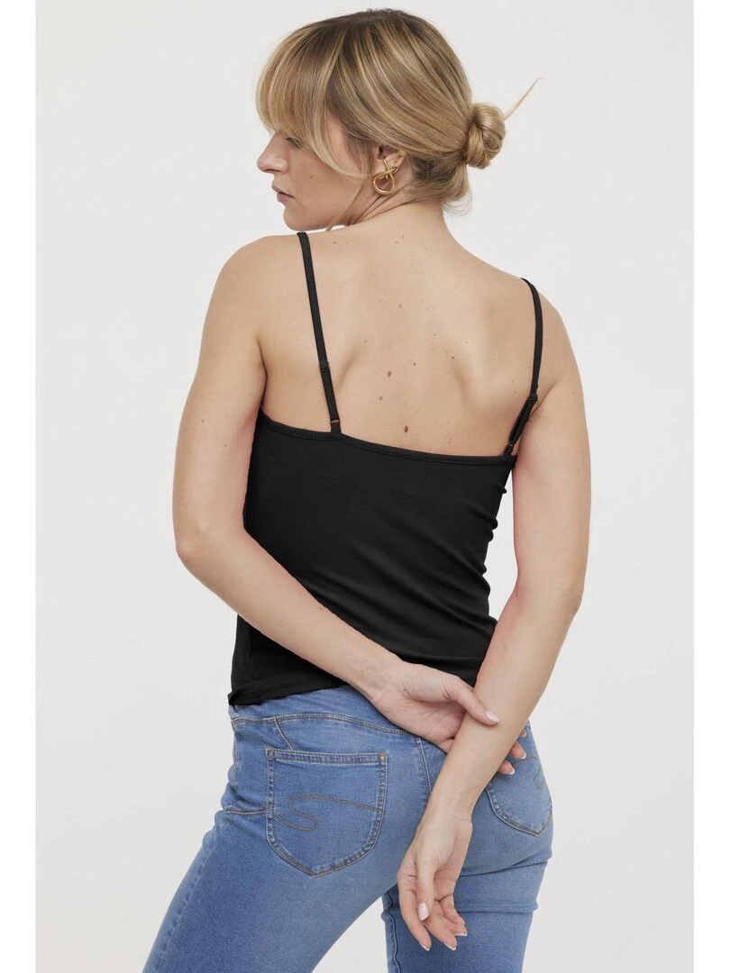 Lee Cooper   Débardeur sans manches coton slim APOLA   Noir