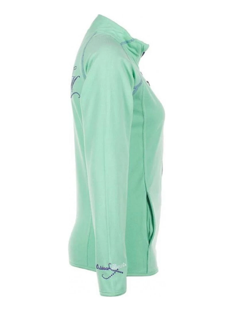 Blouson polaire femme AFONE   Vert d'eau