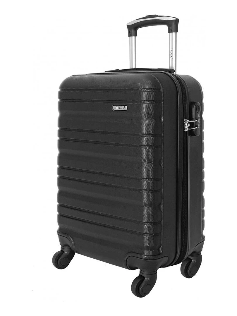 Lot 3 Valises Rigides dont 1 Valise Cabine ABS   Marron