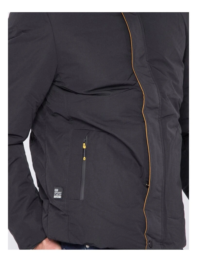 Parka capuche amovible ZORMAX   Moutarde