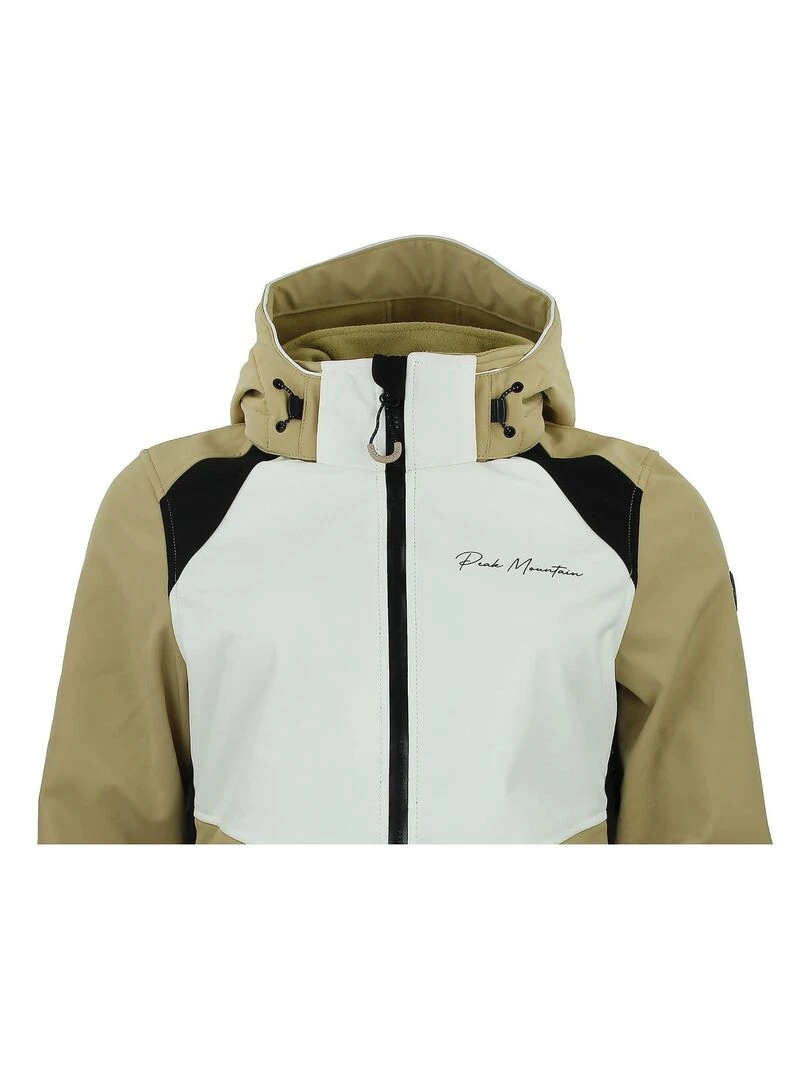 Blouson softshell femme AMETIS   PEAK MOUNTAIN   Doré/or