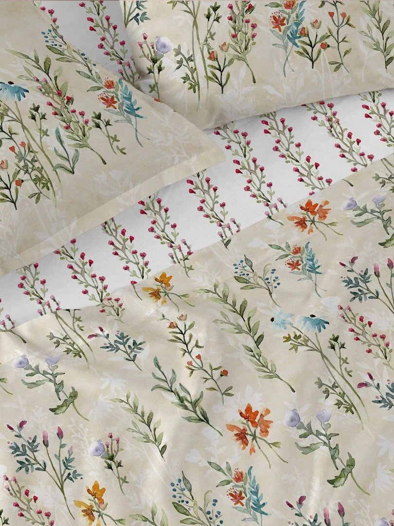 Drap housse Vernazza "Happyfriday" Multicolore