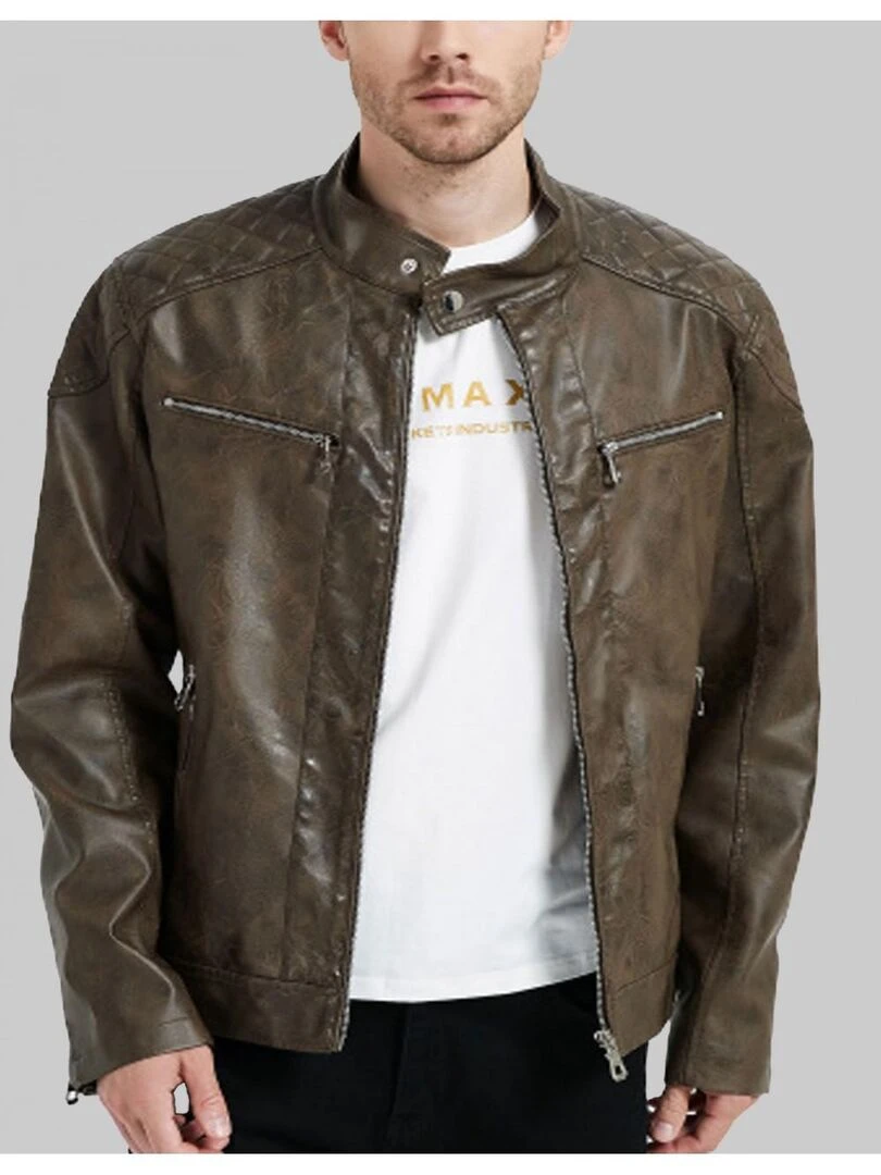 Blouson homme Kebello Marron
