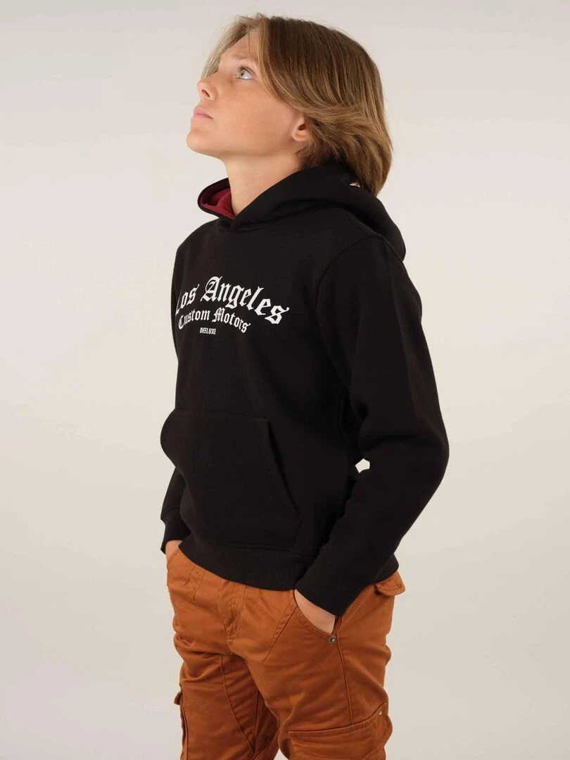 Sweat capuche 'Deeluxe'   Kaki