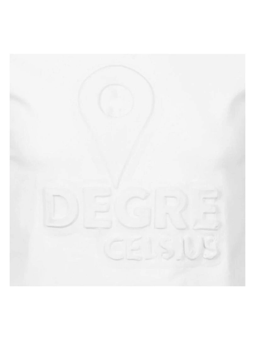 T shirt manches courtes homme CABOS   DEGRE CELSIUS   Blanc