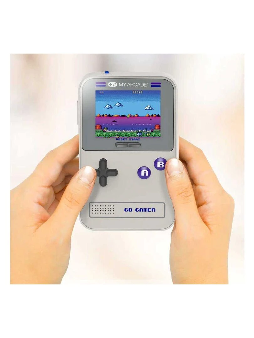 Go Gamer Violet 300 jeux Console de poche My Arcade   N/A