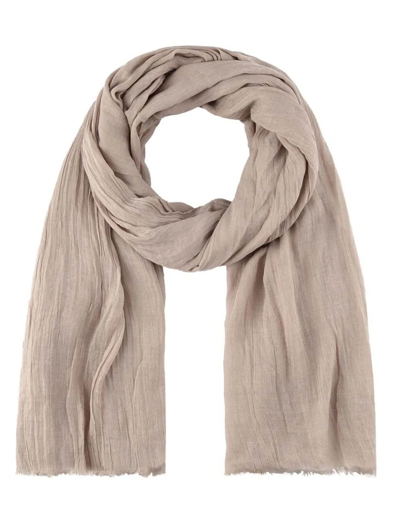 Chèche Froissé Touch Beige