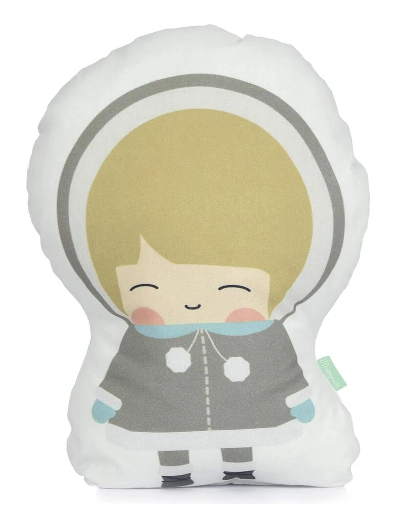 Coussin Skymo day "Happyfriday" Blanc